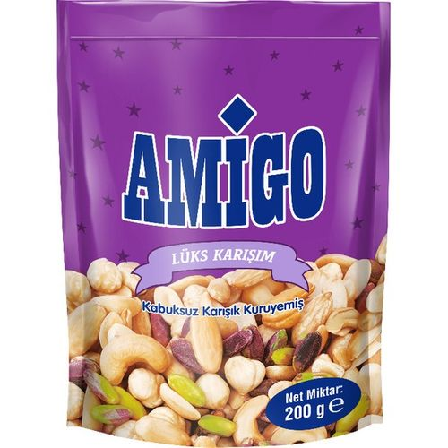 Amigo Lüks Kabuksuz Karışık Kuruyemiş 200 Gr