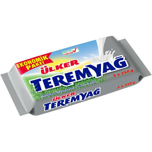 Ülker Terem Paket Margarin 3x250 Gr