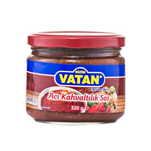Bizim Vatan Acılı Kahvaltılık Sos 300 Gr