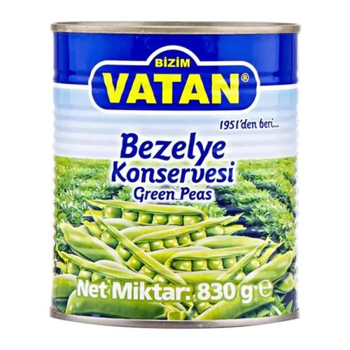 Bizim Vatan Bezelye Konservesi 830 Gr