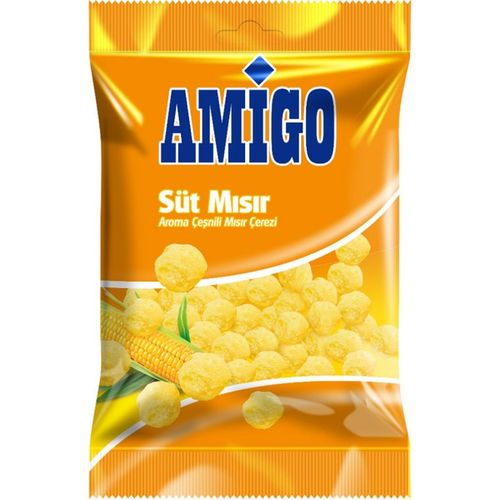 Amigo Süt Mısırı Çeşnili Mısır Çerezi 130 Gr