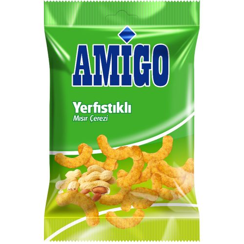 Amigo Yer Fıstıklı Mısır Çerezi 55 Gr