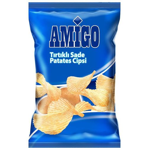 Amigo Tırtıklı Sade Patates Cipsi 150 Gr