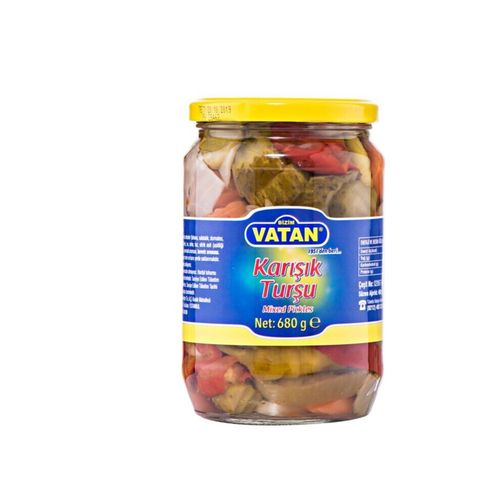 Bizim Vatan Karışık Turşu 680 Gr