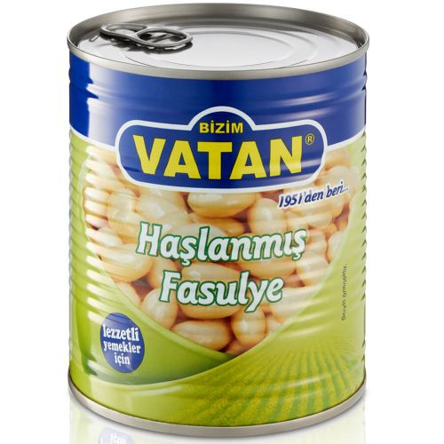 Bizim Vatan Haşlanmış Kuru Fasulye 800 Gr