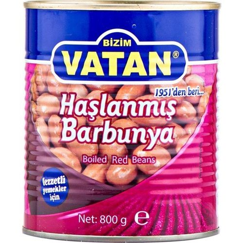 Bizim Vatan Haşlanmış Barbunya 800 Gr