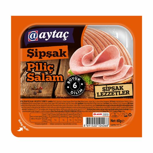Aytaç Şipşak Piliç Salam Dilimli 60 Gr