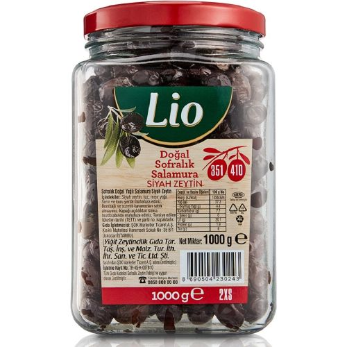 Lio Salamura Siyah Zeytin 351-410 1 Kg