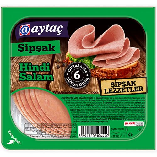Aytaç Şipşak Hindi Salam Dilimli 75 Gr