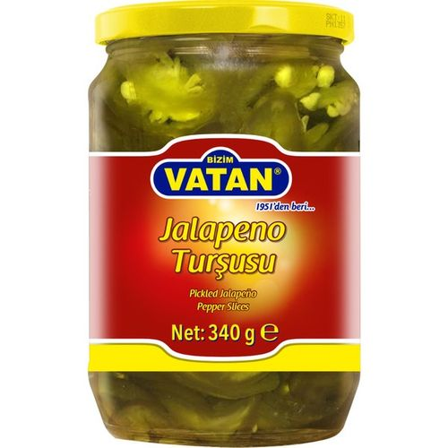 Bizim Vatan Jalapeno Turşusu 340 Gr