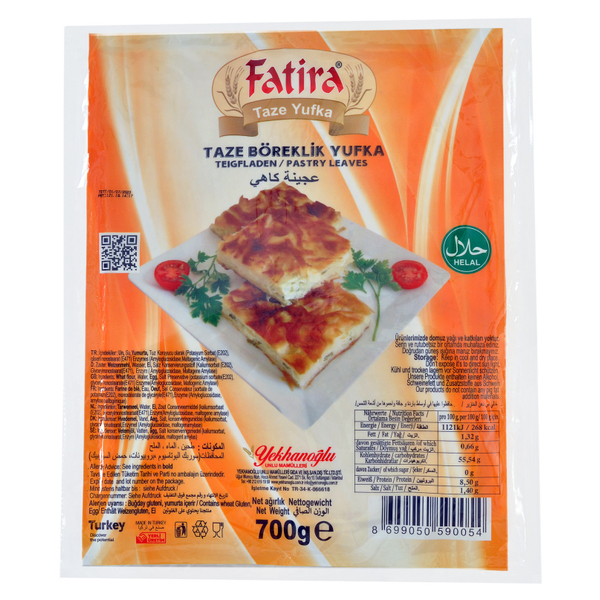 Fatira Böreklik Yufka 700 Gr