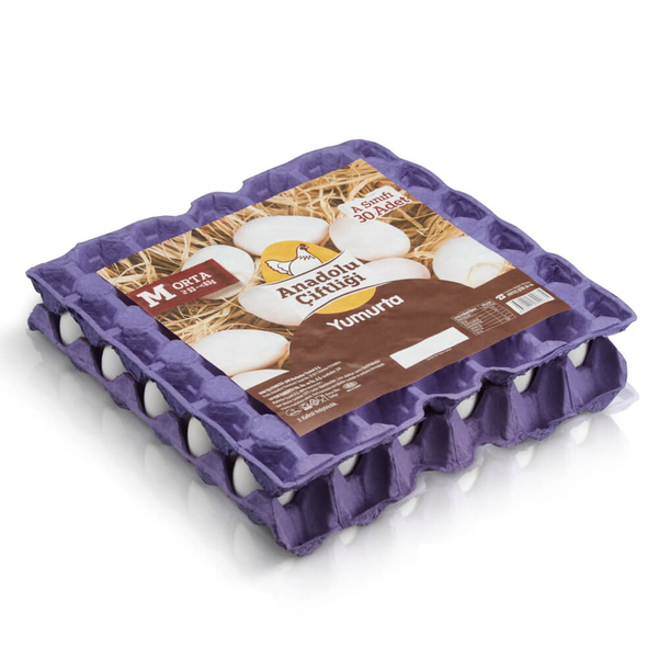 Anadolu Çiftliği Yumurta 53-62 Gr 30 Adet