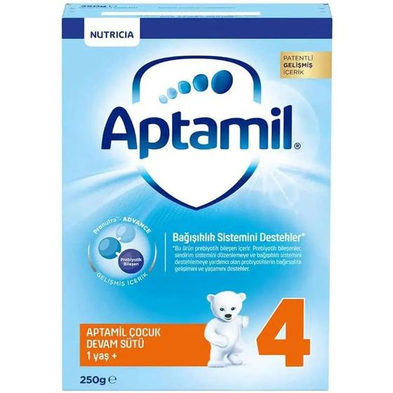 Aptamil 4 Devam Sütü 1 Yaş+ 250 Gr