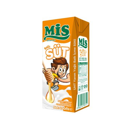 Mis Ballı Süt 200 Ml