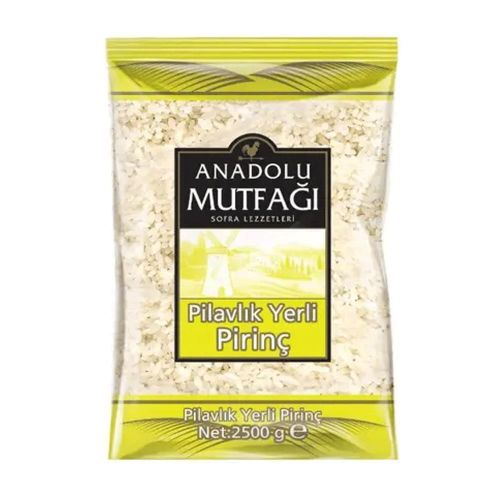 Anadolu Mutfağı Yerli Pilavlık Pirinç 2.5 Kg