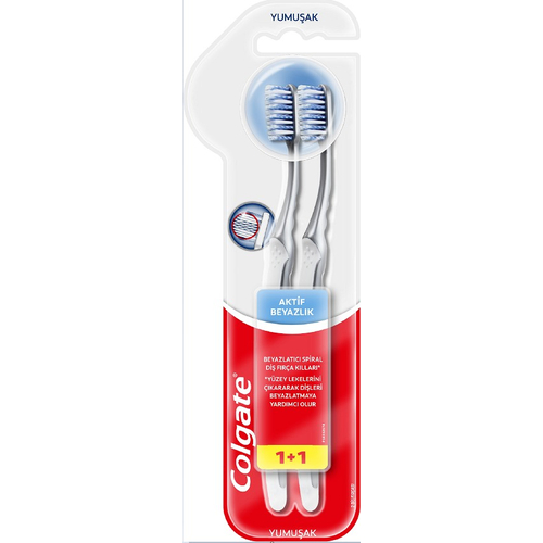 Colgate Aktif Beyazlık Diş Fırçası 2 Adet