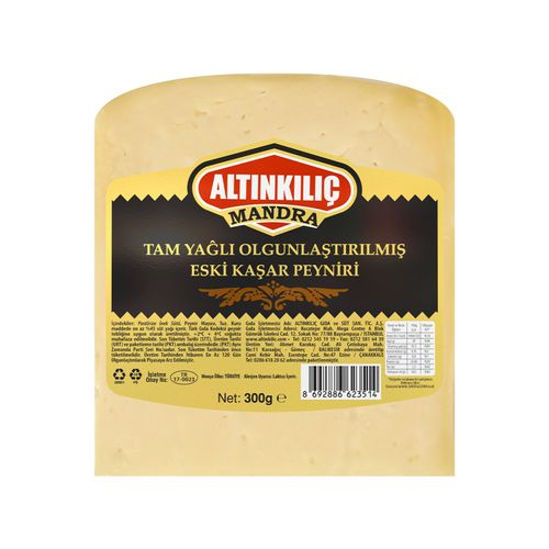 Altınkılıç Gurme Eski Kaşar Peyniri 300 Gr