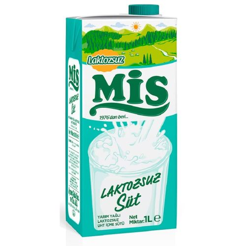 Mis Uht Süt Laktozsuz 1 Lt