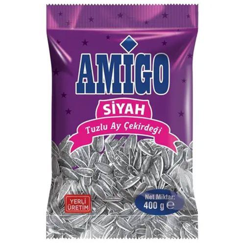 Amigo Siyah Tuzlu Ayçekirdeği 400 Gr
