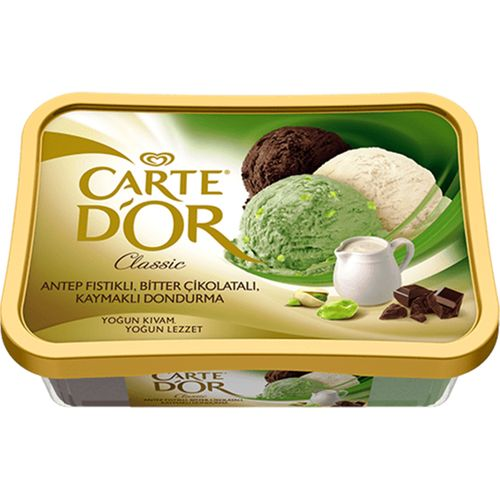 Carte D'or Classics Antep Fıstık Bitter Vanilya 850 Ml