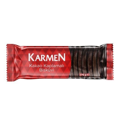 Karmen Zebra Kakao Kaplamalı Bisküvi 276 Gr