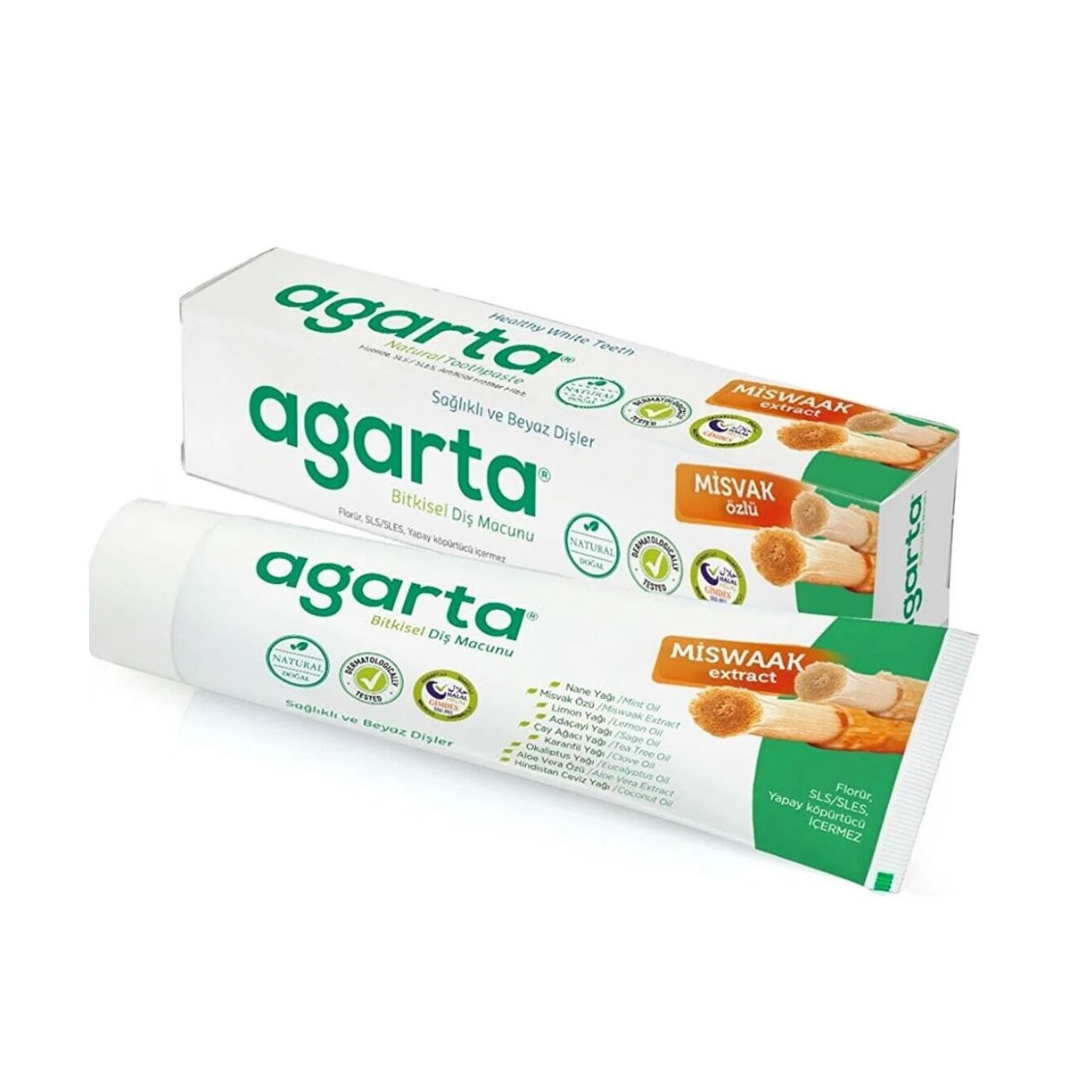 Agarta Misvak Özlü Doğal Diş Macunu 100 Ml
