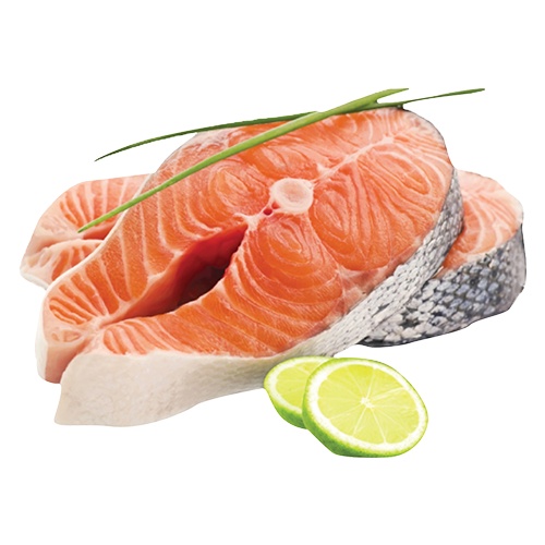 Kuzey Balık Dondurulmuş Somon Steak Dilim 500 Gr