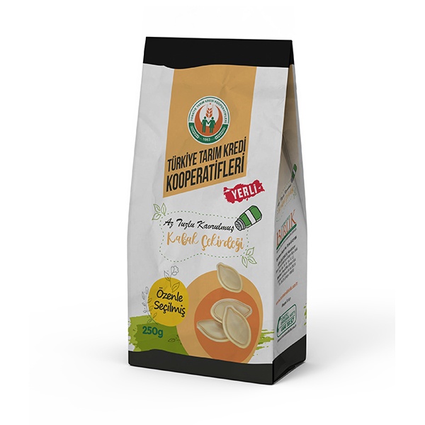 Tarım Kredi Kabak Çekirdeği Kavrulmuş Az Tuzlu 250 Gr