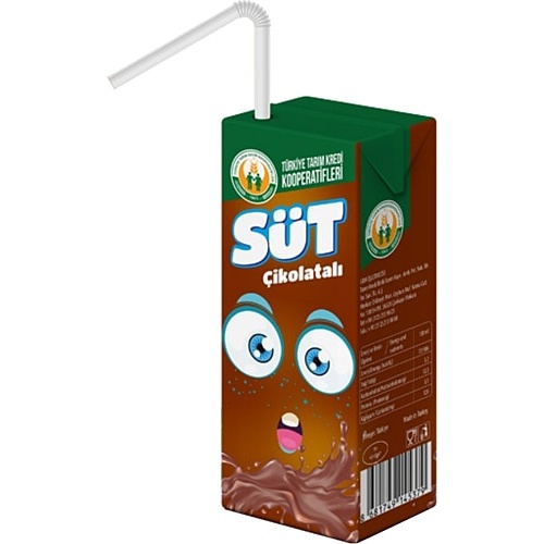 Tarım Kredi Çikolatalı Süt 200 Ml