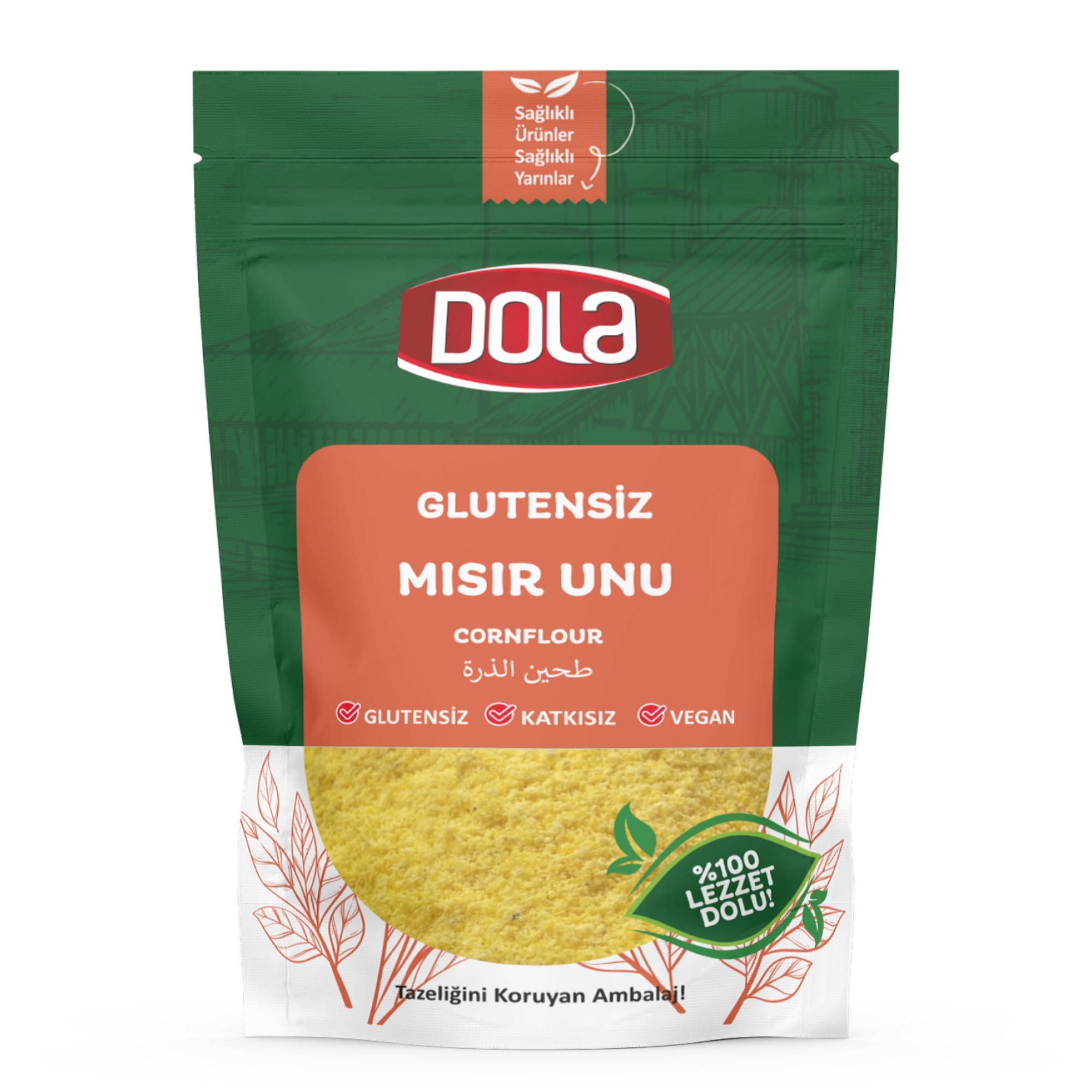 Dola Glutensiz Mısır Unu 400 Gr
