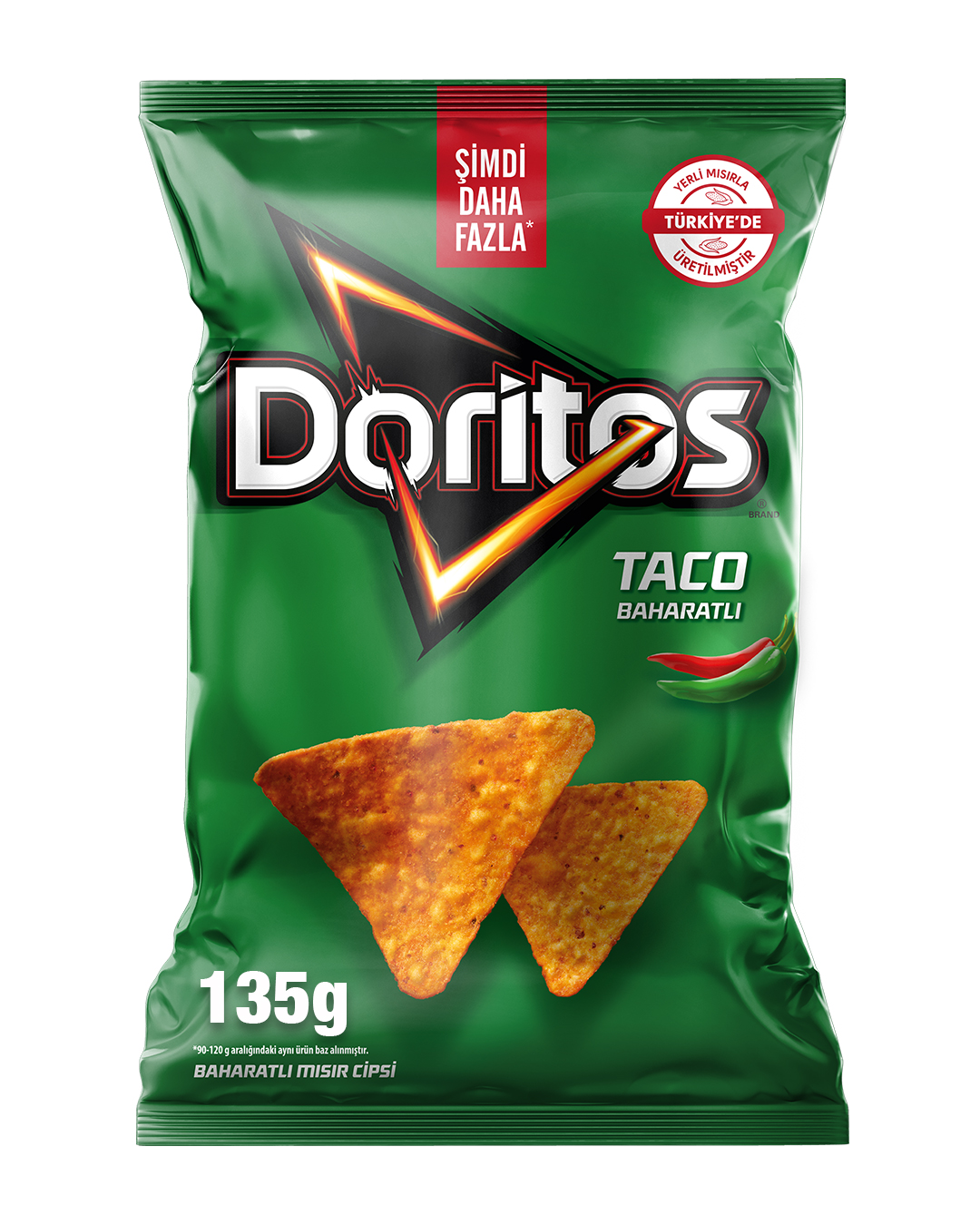 Doritos Taco Baharatlı Süper 121 Gr