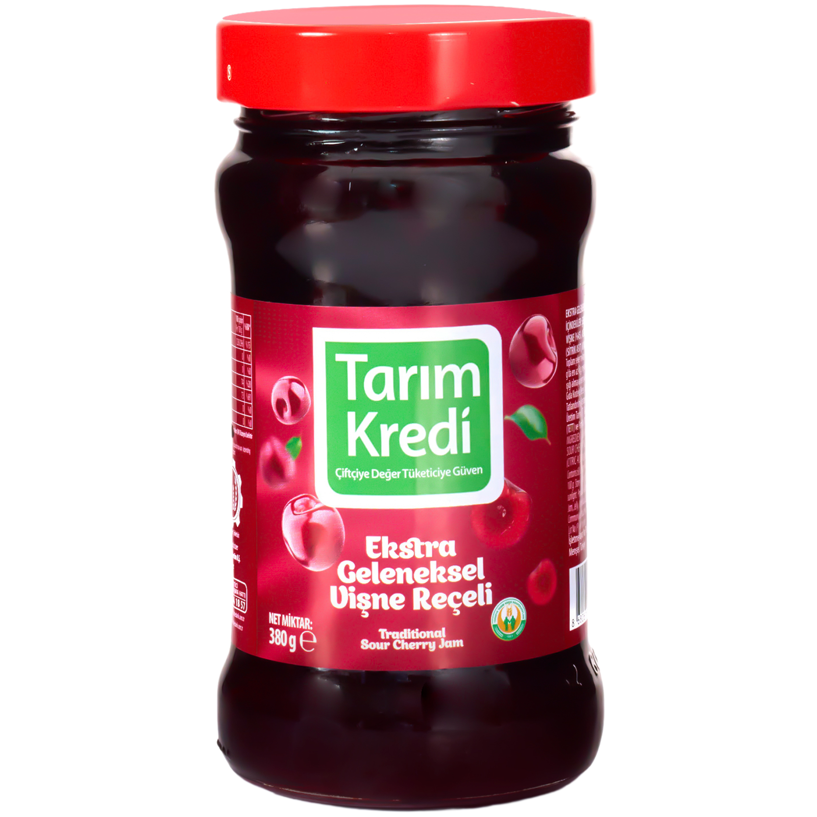 Tarım Kredi Ekstra Geleneksel Vişne Reçeli 380 Gr