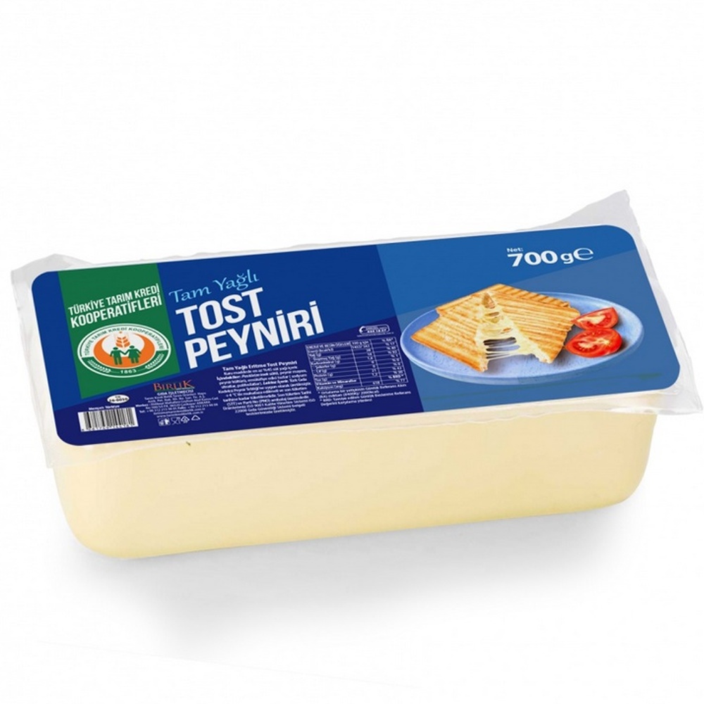 Tarsüt Tam Yağlı Tost Peyniri 700 Gr