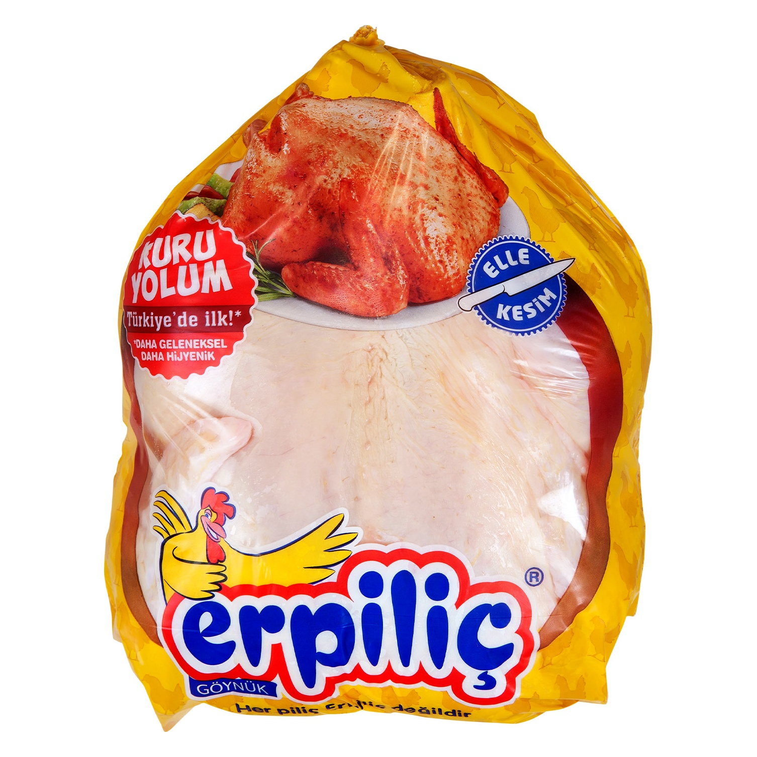 Erpiliç Taze Poşetli Bütün Piliç 1 Kg