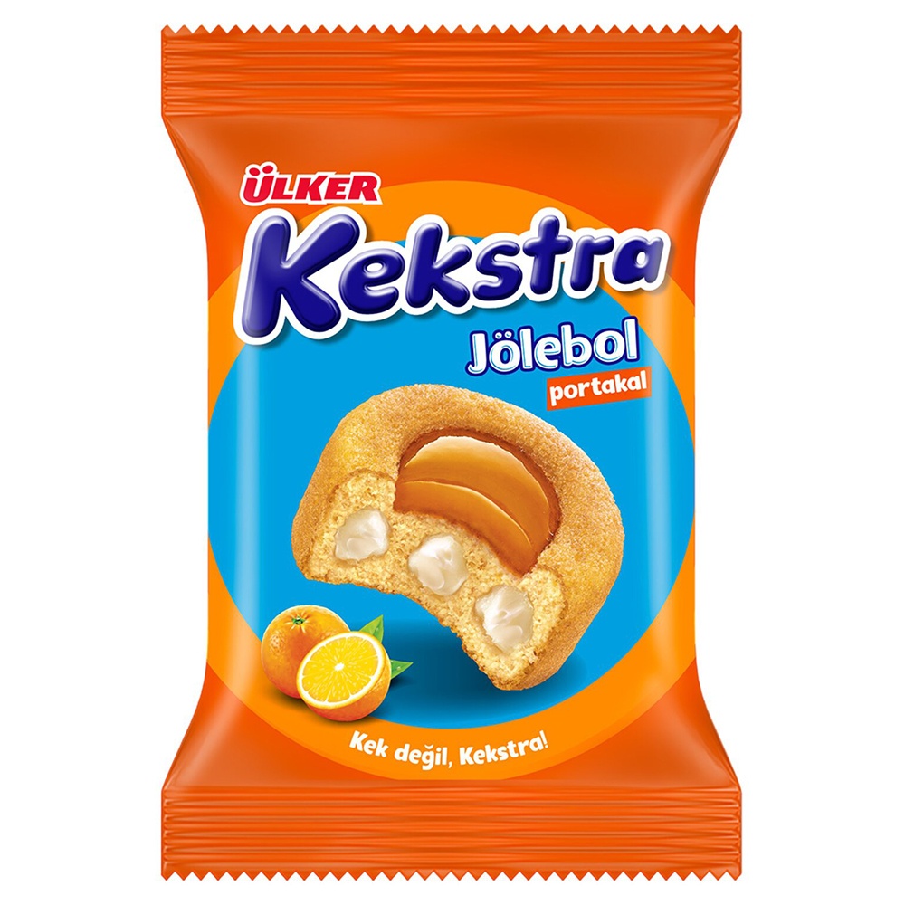 Ülker Kekstra Jölebol Portakallı Kek 40 Gr