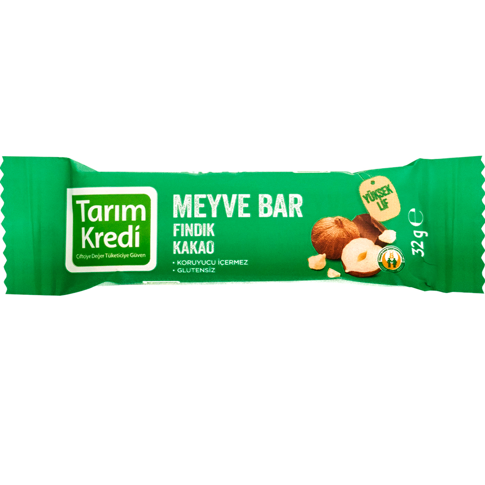 Tarım Kredi Fındık Ve Kakao Meyve Bar 32 Gr