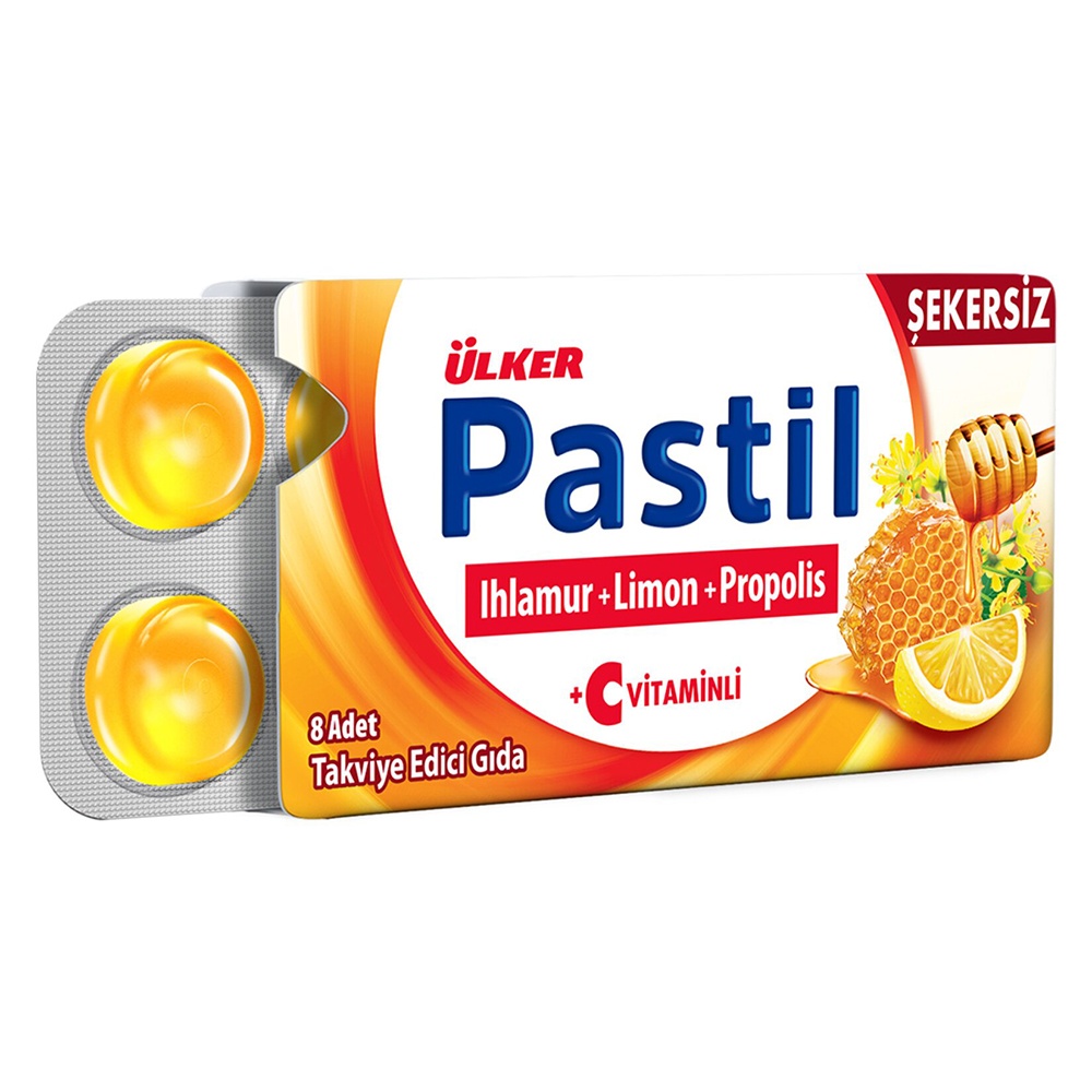 Ülker Pastil Ihlamur Limon Propolis 22 Gr