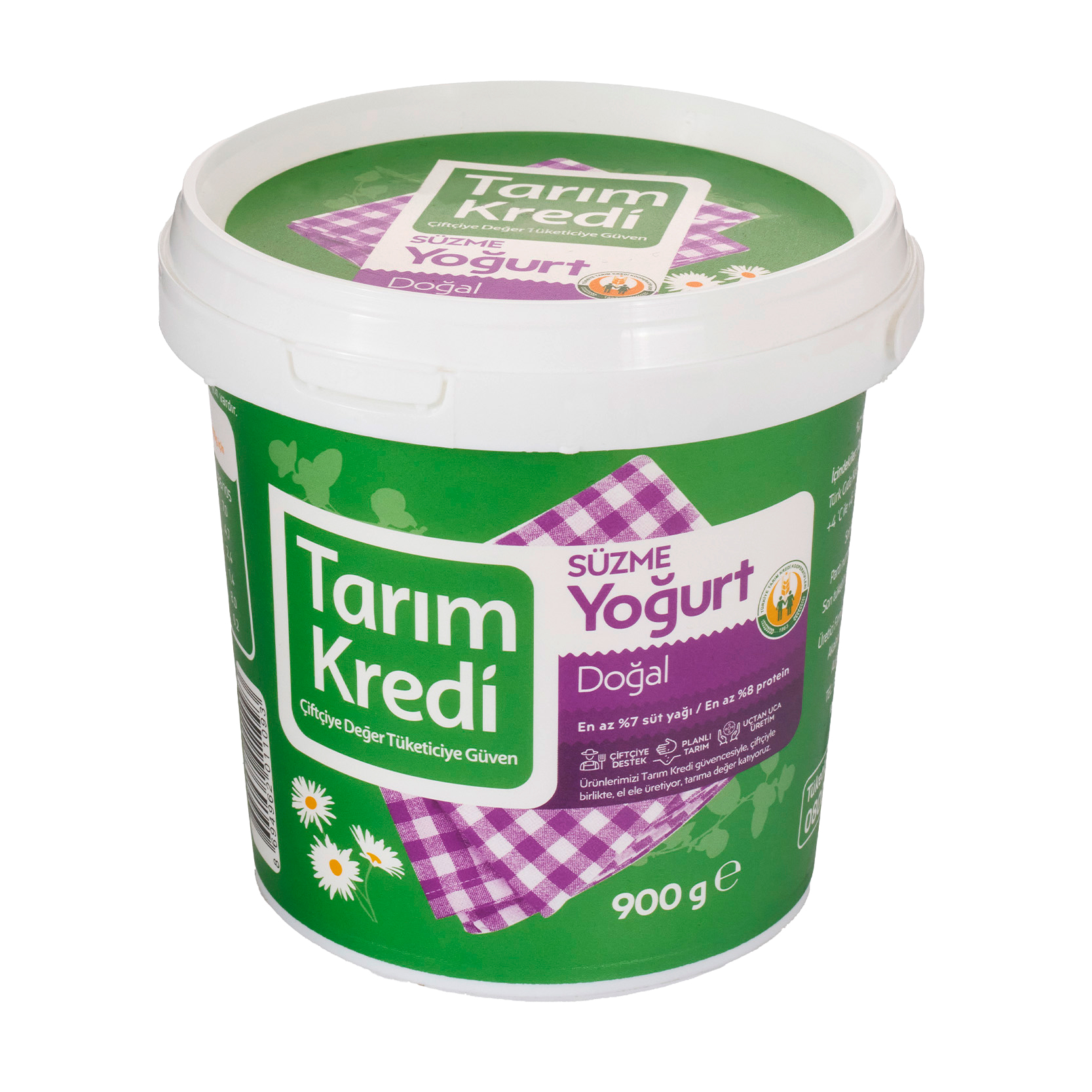 Tarım Kredi Süzme Yoğurt 900 Gr
