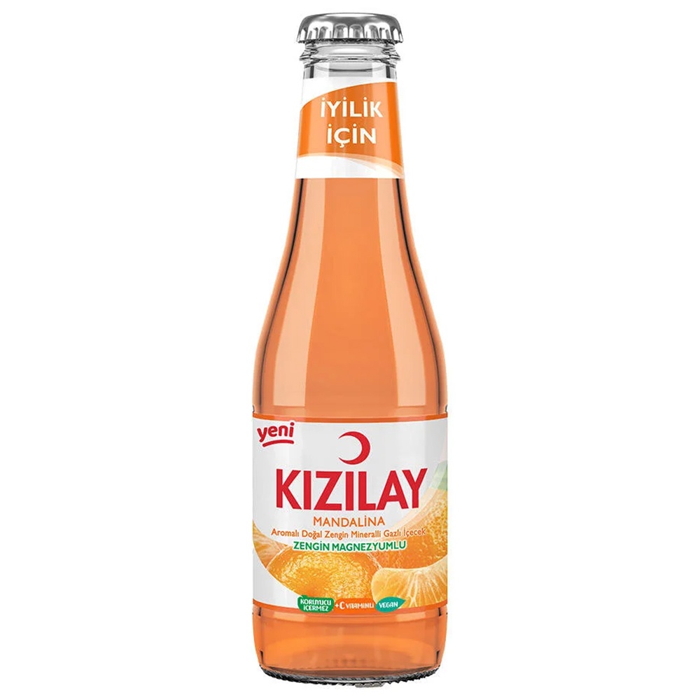 Kızılay Maden Suyu Mandalina Aromalı 200 Ml