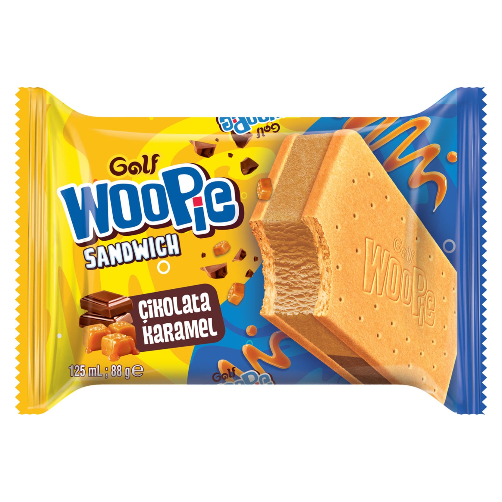 Woopie Sandwich Karamel Çikolata 125 Ml