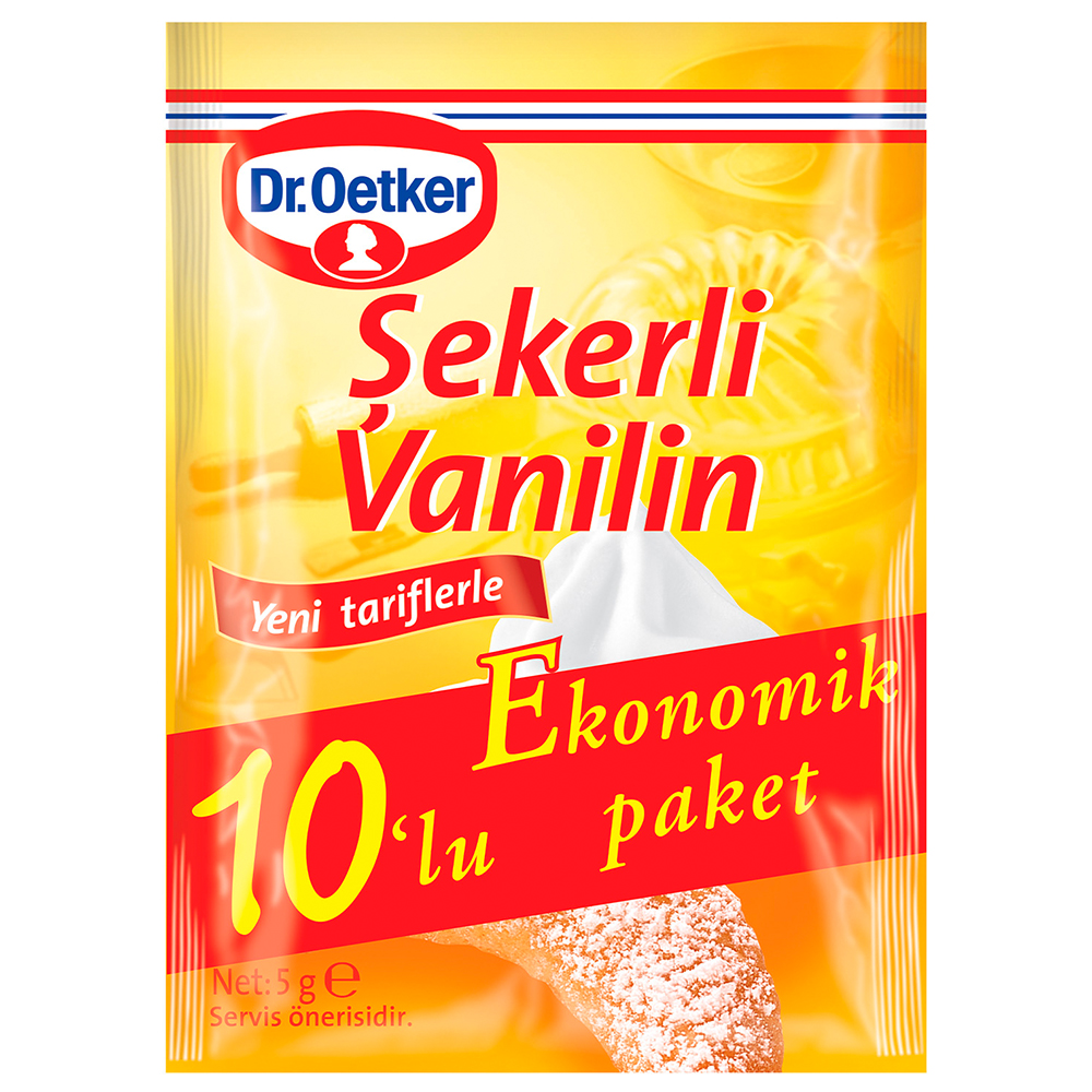 Dr. Oetker Şekerli Vanilin 10x5 Gr