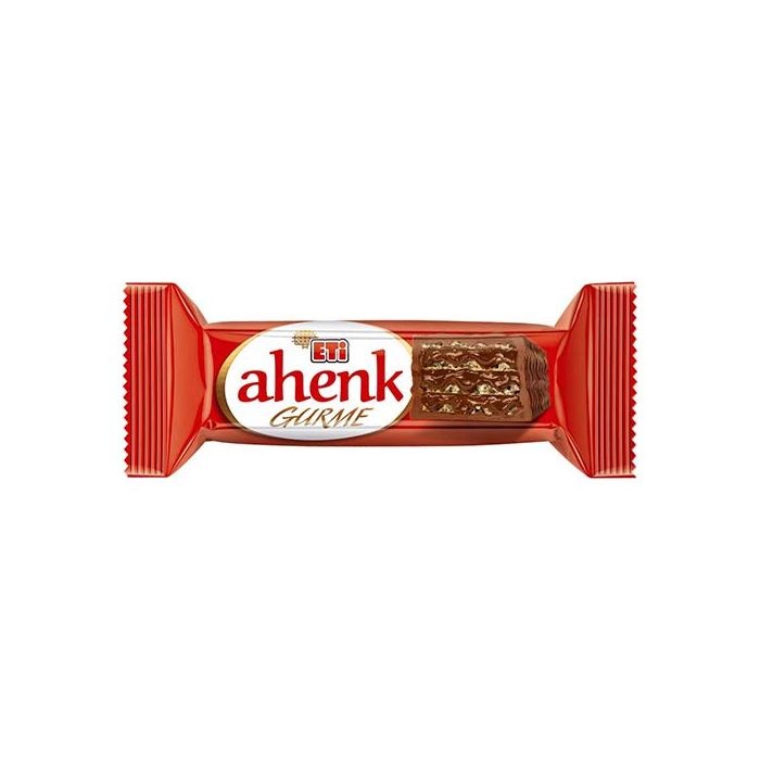 Eti Ahenk Gurme Sütlü Çikolata Kaplı Fındık Kremalı Gofret 50 Gr