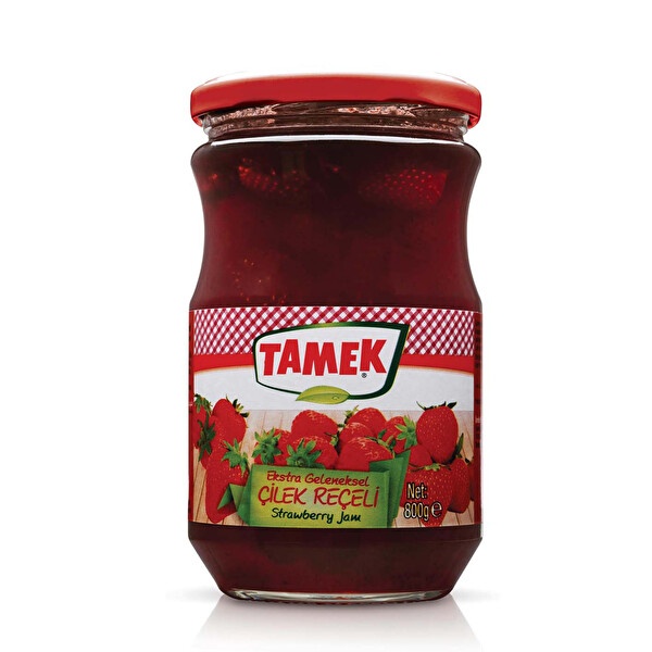 Tamek Extra Geleneksel Çilek Reçeli 800 Gr