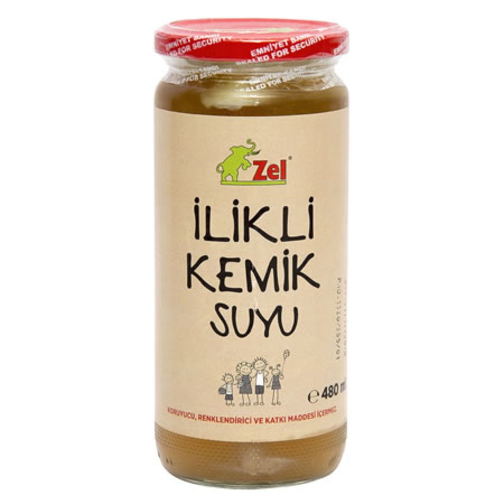 Zel Donuk İlikli Kemik Suyu 480 Gr