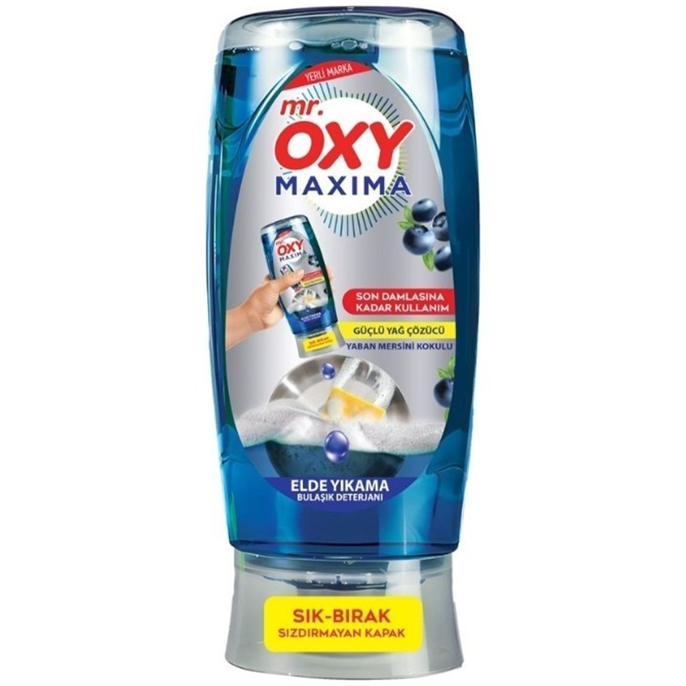Mr. Oxy Maxima Yaban Mersini Bulaşık Deterjanı 650 Ml