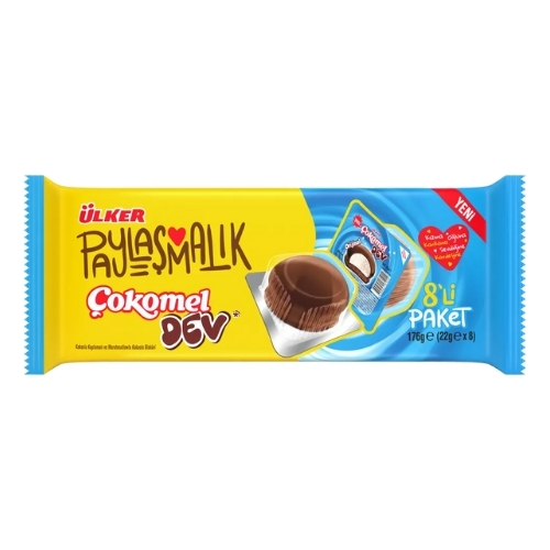 Ülker Çokomel Dev 8'li 176 Gr