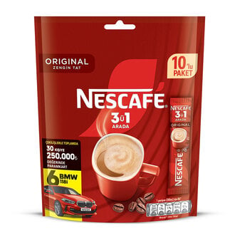 Nescafé 3'ü 1 Arada 10'lu Multipack 175 Gr