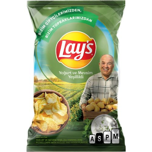 Lay's Yoğurt Ve Mevsim Yeşillikleri Cips 125 Gr