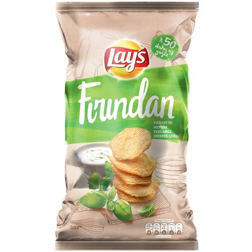 Lay's Fırından Yoğurt Ve Mevsim Yeşillikleri Cips 96 Gr