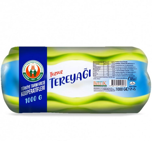 Tarım Kredi Tuzsuz Tereyağı 1 Kg